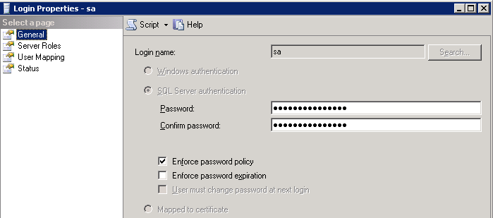 sql compact password crack